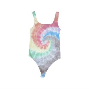 Tie dye bodysuit
